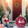 thumbnail image 5 of Cbcbtwo 23.6" Christmas Inflatable Ball, Giant PVC Inflatable Christmas Ball Decor with Pump, Christmas Ball Christmas Tree Ornament Decoration, for Home Indoor Outdoor Christmas Xmas Decor Toy Gift, 5 of 8