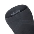 thumbnail image 6 of Hanes Womens No-Show Tab Socks, 3 Pairs, Moves Impact Zone Athletic Socks for Women, 6 of 9