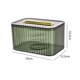 thumbnail image 1 of Caja De Pañuelos Caja de pañuelos de plástico Decoración Caja de pañuelos para el hogar Cocina Oficina (Verde) Libre de BPA, 1 of 9