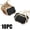 A, variante sur Hbdhejl 10 Pcs Mini Tableau Noir Rustique en Bois avec Corde pour Décoration Murale Idéal pour la Maison, l'Étiquetage et la Prise de Notes