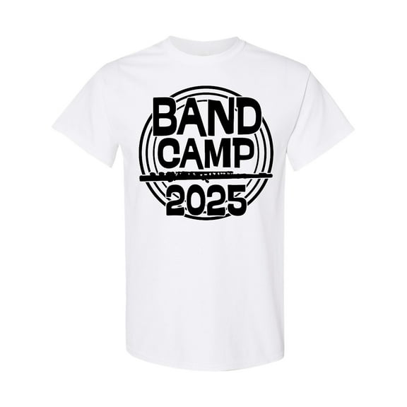 Inktastic Band Camp 2025 Flute T-Shirt
