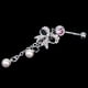 thumbnail image 4 of 1 Unid Bowknot Chain Cuelgan Cristal Barbell, 4 of 7