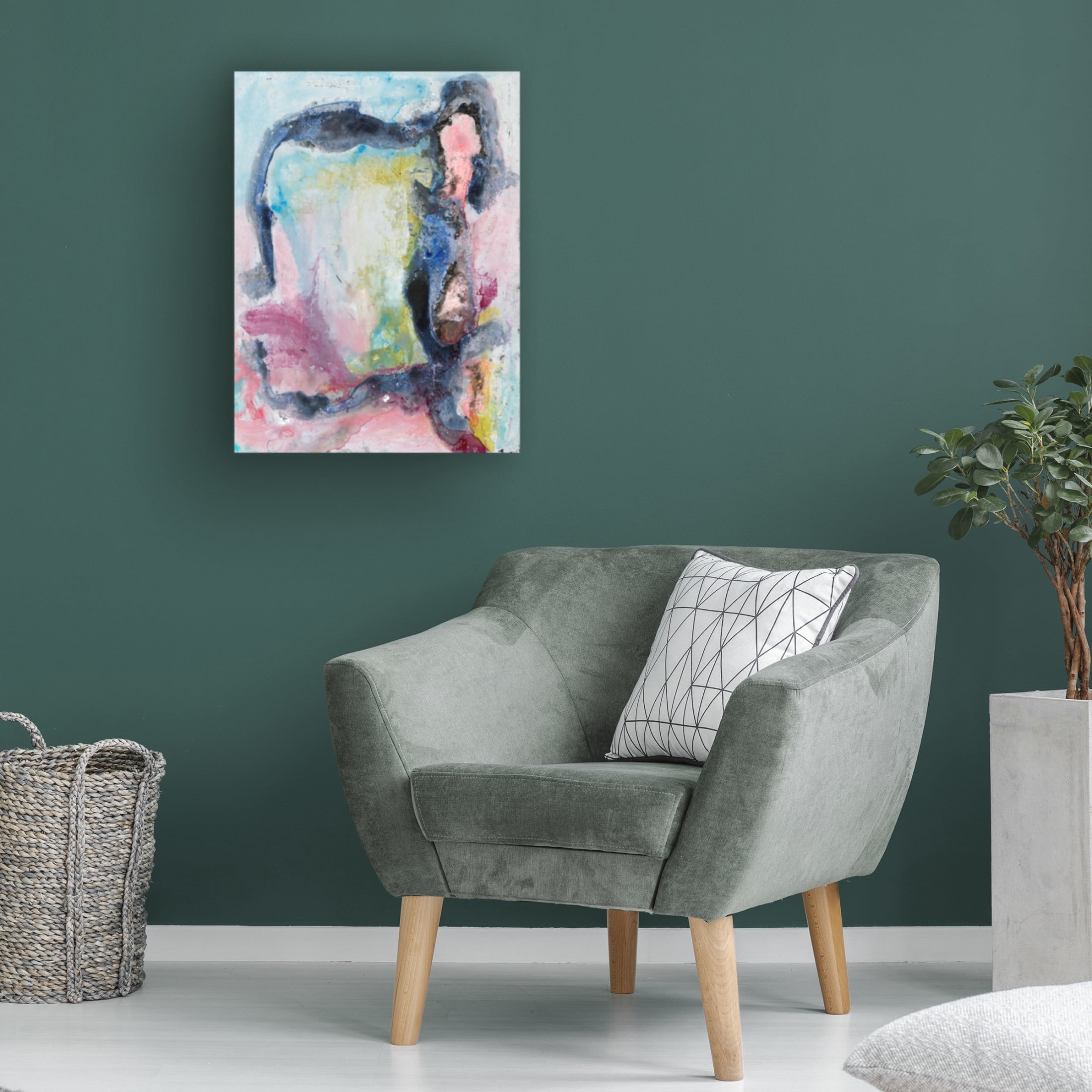 Trademark Fine Art Michael Willett Prism Mirror I Canvas Wall Art