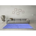 thumbnail image 3 of Ahgly Company Indoor Rectangle Solid Blue Modern Area Rugs, 8' x 10', 3 of 4
