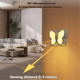 thumbnail image 2 of Luz LED con Sensor de Movimiento de Mariposa, Luz Debajo del Gabinete, Lámpara de Noche Recargable, Luz para Armario, Escalera, Dormitorio, Cocina, 2 of 5