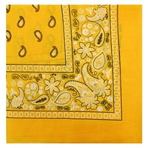 Genluna Paisley Cowboy Bandanas