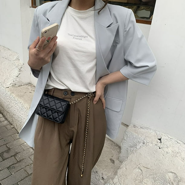 LATMAP - Riñonera De 2 L Para Todas Partes, Pequeña Y A La Moda