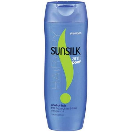 Sunsilk Anti-Poof with Jojoba Oil, Shampoo, (12oz.)
