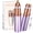 Purple, variant on Hoeylife Facial Hair Remover for Women - 2 in 1 Electric Painless Hair Removal Device & Eyebrow Shaver - Painless Face Shaver with Built-in LED Light (Rose Gold)