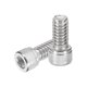 thumbnail image 1 of Tornillos de cabeza hexagonal Uxcell, tornillos de acero inoxidable, tornillos de accionamiento hexagonal, rosca completa, acabado brillante 1/4-20x1/2, 1 of 6