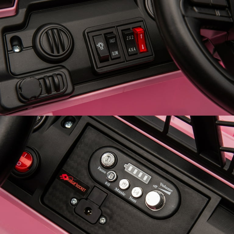 JOYRACER Kids Ride on Truck 24V 4x200W 4WD Electric Car with