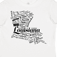 thumbnail image 4 of Inktastic Louisiana Word Salad Boys or Girls Toddler T-Shirt, 4 of 5