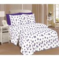 thumbnail image 3 of Beverly Hills 1800 Series Ultra-Soft Printed 6 PC Sheet Set (CalKing, Jasmine), 3 of 3