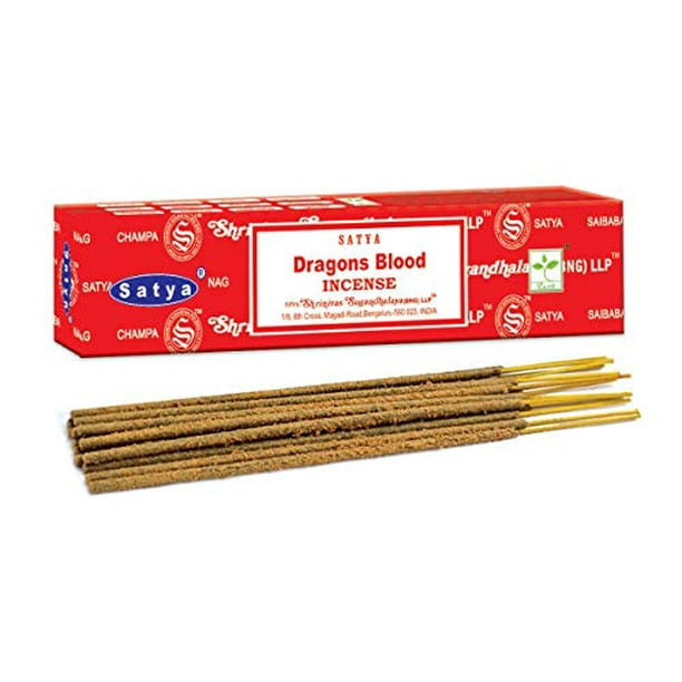 Nag Champa Authentic Satya Sai Baba Incense Sticks Dragon S Blood Walmart Com Walmart Com