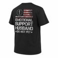 thumbnail image 3 of Emotional Support Husband Graphic T-Shirt, Unisex Classic Fit Tee, 3 of 6