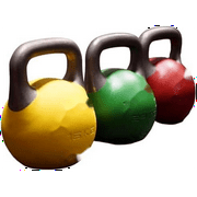 Competition Kettlebell – Ergonomic Steel Design with 35mm Wide Grip Handle | Ideal for Strength Training and Workouts | Suitable for All Hand Sizes