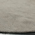 thumbnail image 4 of SAFAVIEH Himalaya Rachelle Solid Wool Area Rug, Grey, 10' x 10' Round, 4 of 9