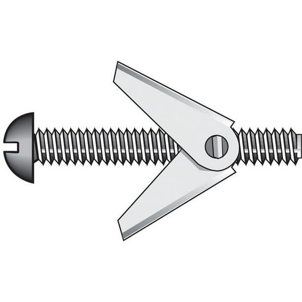 TOGGLE BOLT 1/4X4