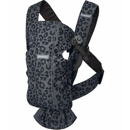 BabyBjörn Baby Carrier Mini in Anthracite Leopard 