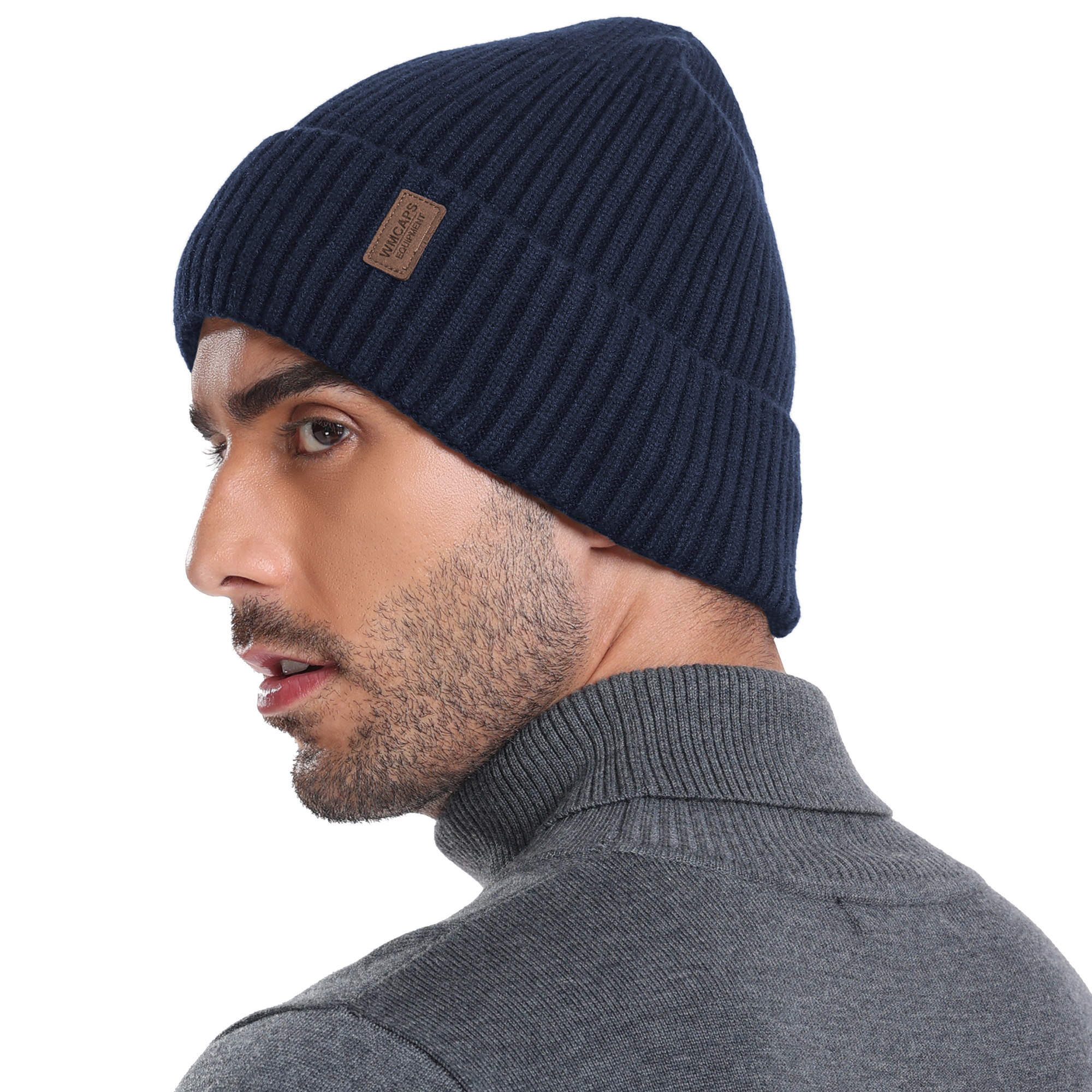 Wmcaps Fleece Lined Beanie Hat, Unisex Winter Knit Cap photo 2