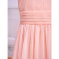 thumbnail image 7 of Runhomal Teenager Kids Flower Girl Dress Sequins Halter Neck Chiffon Wedding Party Prom Ball Gowns Pearl Pink 14, 7 of 7