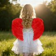 thumbnail image 4 of Hearth & Gear Large White Angel Prop For Dress Up Party And Stage Performance Photoshoot, 4 of 6