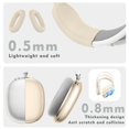thumbnail image 2 of Aiaabq Funda Para Airpods Max Funda Antirrayas Para Almohadillas Para Los Oídos/Cubierta Para Las Orejeras/Cubierta Para La Diadema Para Airpods Max. Tpu Suave Transparente Y Piel De Silicona A Prueba, 2 of 5