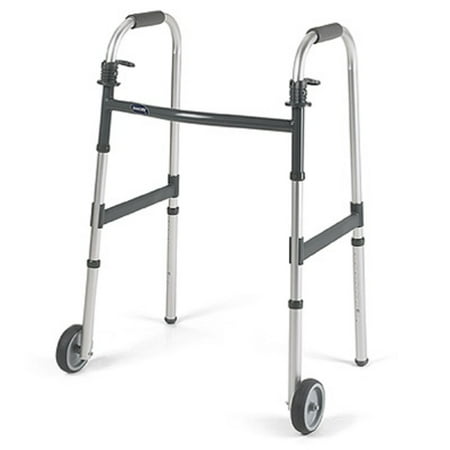 Invacare - I-Class Adult Paddle Walker - 5" Fixed Wheels