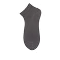 thumbnail image 2 of Voska Men's Mesh Ankle Socks Thin Seamless Breathable Moisture Wicking Lightweight Daily Sports Casual Socks Dark Gray One Size, 2 of 4