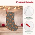 thumbnail image 4 of Lsque cute fall fox leaf Pattern 18 Inch Christmas Stockings, Festive Holiday Stocking for Christmas Decorations Holiday Decor, 4 of 7