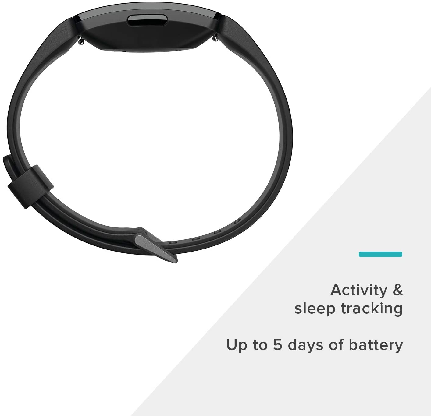Restored Fitbit FB413BKBK Inspire HR Heart Rate & Fitness Tracker, One Size (S & L bands included) (Refurbished) - image 3 of 6