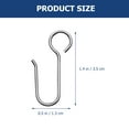 thumbnail image 2 of 120pcs Curtain Track Hook Replacement Drape Curtain Wire Hook Curtain Supply, 2 of 9