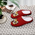 thumbnail image 6 of Mens Cozy Slippers Aggretsuko Warm Soft Plush Slipper Slip-on House Shoes for Home Indoor Outdoor, 6 of 7