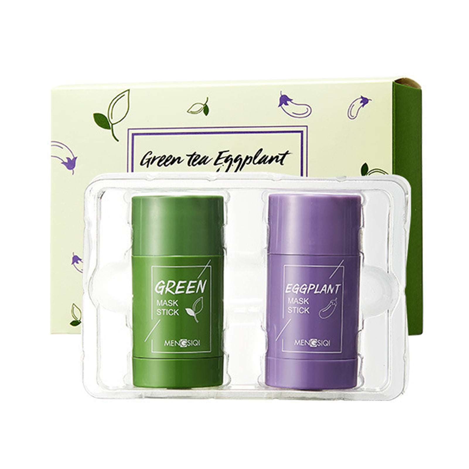 Poreless Deep Cleanse Mask Stick Green Tea Eggplant Oil Control Pore