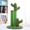 thumbnail image 3 of PAWZ Road 23" Cactus Cat Scratching Posts Medium Sisal Cat Scratcher,Green, 3 of 9
