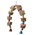 thumbnail image 2 of Swing Bird Toy,Pet Parrot Bite Chewing Hanging Bird Toy Parrot Toy Exquisite Design, 2 of 9