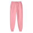 thumbnail image 3 of Xinoom Women 2 Piece Tracksuit, Full Zip Hooded Jacket with Pockets & Elastic Cuff Jogger Pants, Soft Casual Matching Outfit Gift for Ladies Daily Walking Family Gathering Pink,M, 3 of 7