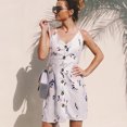thumbnail image 4 of Summer dress for women, Polyester, Multicolor, L, 4 of 6
