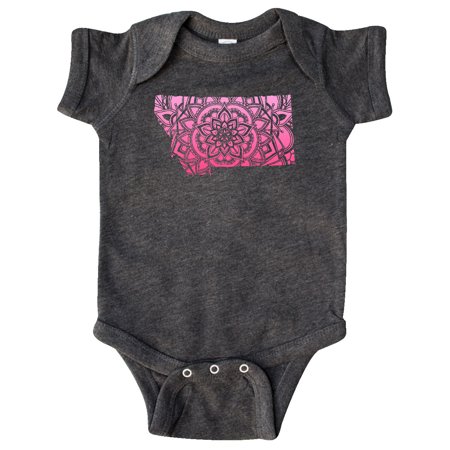 

Inktastic Montana Silhouette Mandala Gift Baby Boy or Baby Girl Bodysuit