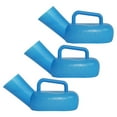 thumbnail image 3 of Weiweiguan 3Pcs Portable Plastic Male Urinal Bottles Practical Patient Urinals (Blue), 3 of 7