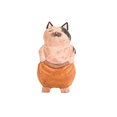 thumbnail image 1 of Toystoory Adornos de gatito de madera, lindo gato de grabado a mano, estilo Simple, ligero, gatos pequeños, muñecas, niños, cumpleaños, Navidad Kits y herramientas para tallar Pantalón Gato Rosa Toystoory HA073295-05, 1 of 1