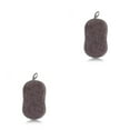 thumbnail image 1 of jesticaly Kitchen Scouring Pad Microfiber Cleaning Scrubber Bathroom Reusable Clean Sponge Hanging Absorbent Washing Scourer Gray 2Set, 1 of 6