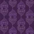 thumbnail image 1 of Ahgly Company Indoor Square Patterned Dark Orchid Purple Area Rugs, 4' Square, 1 of 6