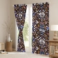 thumbnail image 3 of Homewish Chic Flowers Blackout Curtains Set of 2 (52x84 Each) For Teens Female Girls,Spring Garden Window Curtains,Floral Blossoms Curtains and Drapes,Lightweight Room Decor, 3 of 6