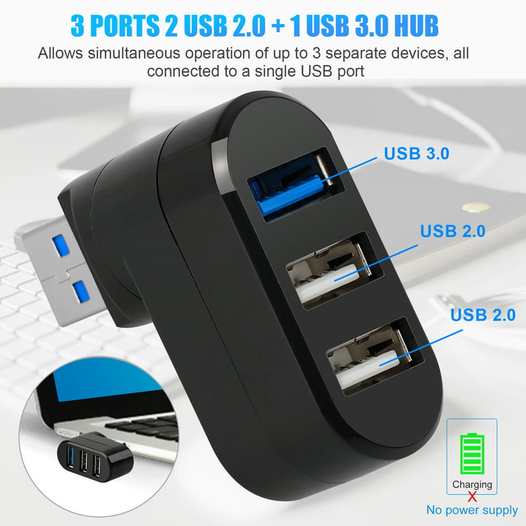 ACASIS Powered USB Hub,16 Ports USB 3.0 Data Hub, Individual On/Off  Switches, 12V7.5A 90W Power Adapter, USB Hub 3.0 Splitter Extension for  MacBook