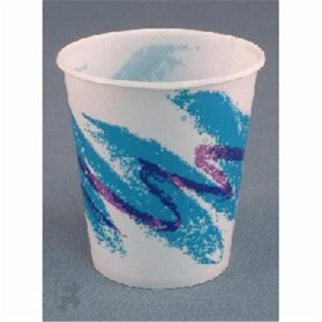 Sweetheart Cup RD3-00055 3 oz Jazz Paper Water Cup, Two Piece - Case of
