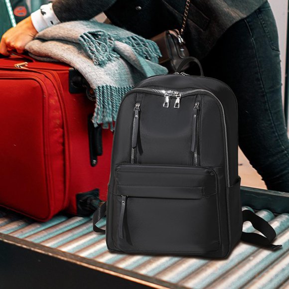 Bolso informal shamjiam soporte para mochila hombres actividades diarias acampar actividades al aire libre negocios Negro