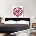 thumbnail image 2 of ARTCANVAS Hot Pink Round Brilliant Cut Diamond Jewel Canvas Art Print - Size: 26" x 26" (0.75" Deep), 2 of 9