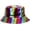 Colorful, variant on Trendy Waterproof Fisherman Hats Metallic Bucket Hat for Women and Men