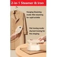 thumbnail image 5 of Steamer for Clothes Handheld Fast Heating Rated Power 40W Portable Rotating with 120ml Large Capacity Water Container & Bracket Garment Steamer Ironing Machine, 5 of 10